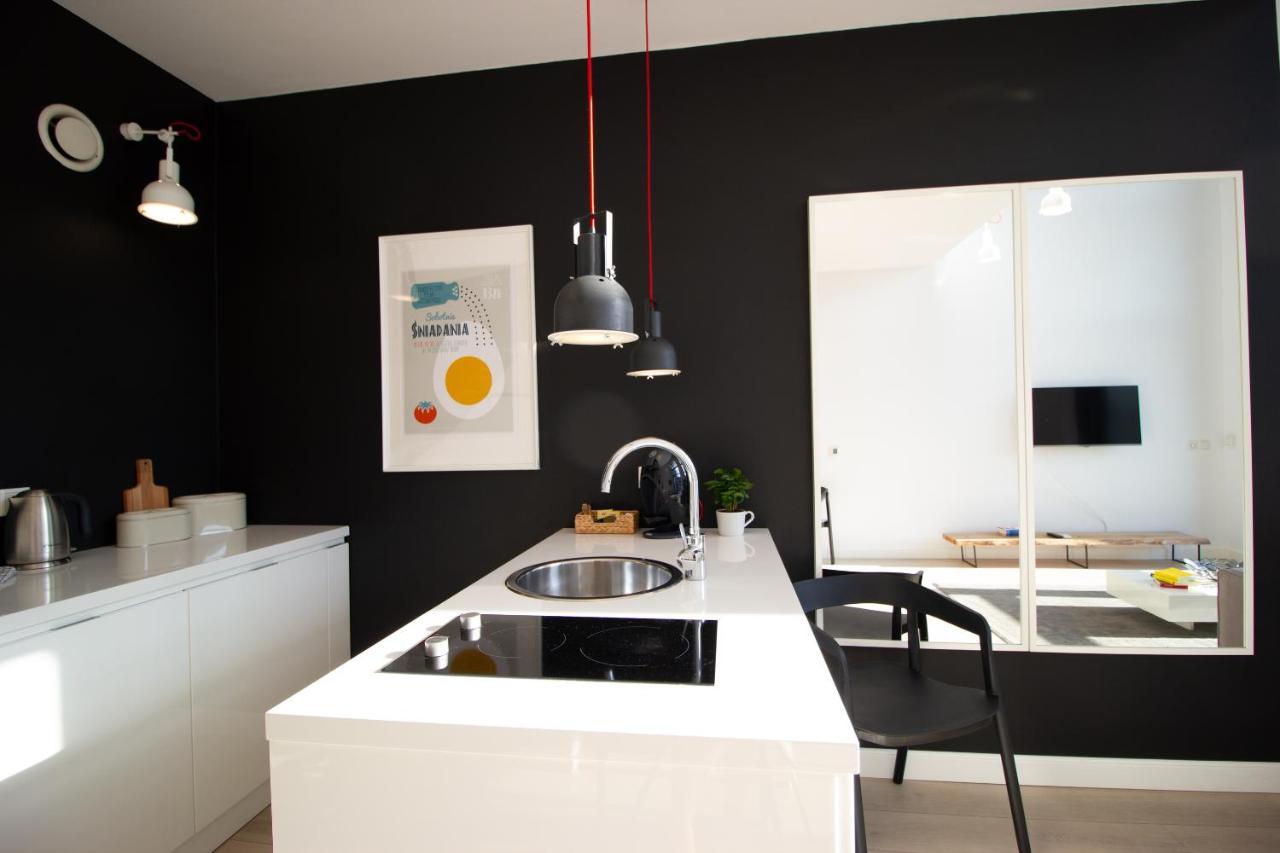 Qbik Loft Modern Apartment Warszawa Exteriör bild