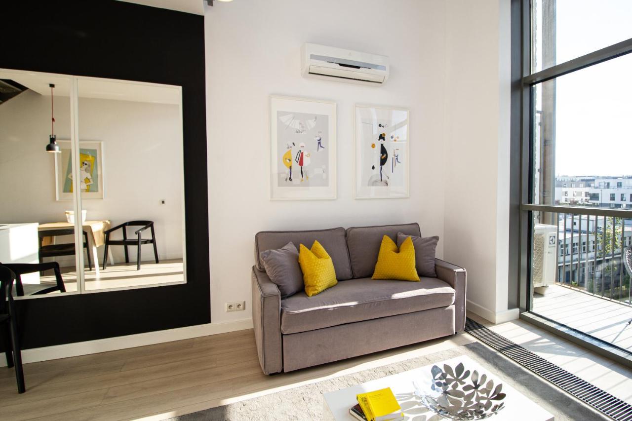 Qbik Loft Modern Apartment Warszawa Exteriör bild