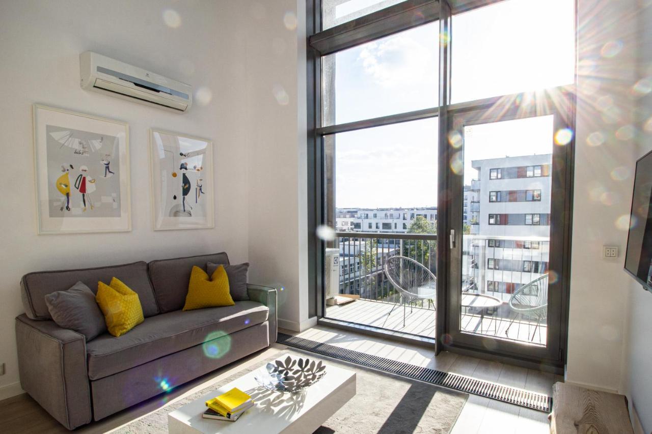 Qbik Loft Modern Apartment Warszawa Exteriör bild